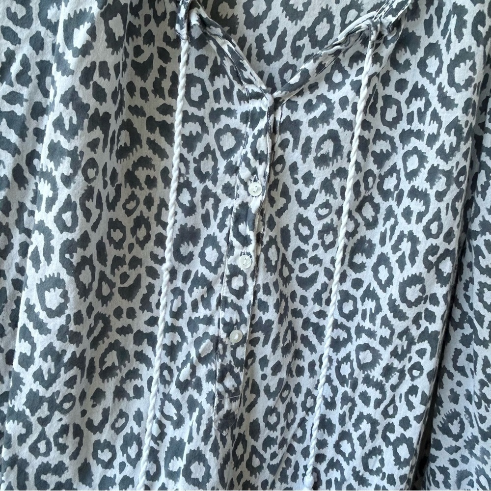 Emerson Fry India Collection Bardot top charcoal leopard - Picture 5 of 11
